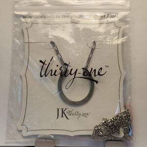 JK by Thirty-One Dream Catcher Necklace Silver